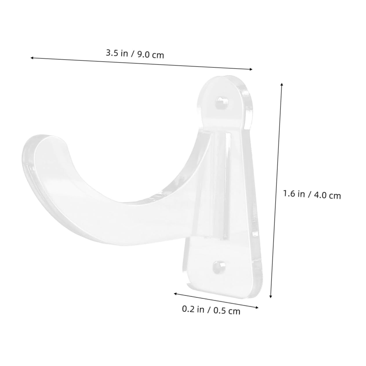 BESPORTBLE Bat Wall Mount Baseball Bat Organizer Durable Vertical Display Stand Quick Assembly