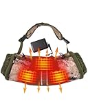 ARRIS Heated Hunting Hand Warmer, Electric Camo Hand Muff with Rechargeable 10000MAH Battery, Hunting Pouch for Outdoor Sports Golf Photography Camping Unisex