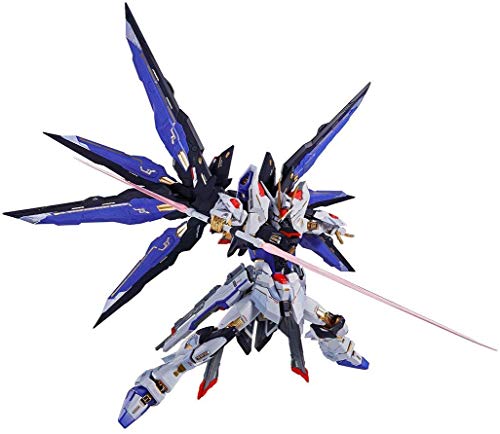 Figura de acción Gundam Strike Freedom Metal Build miniatura 1