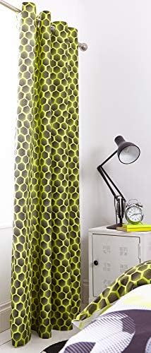 Catherine Lansfield Neon Football Easy Care Single Duvet Set Yellow