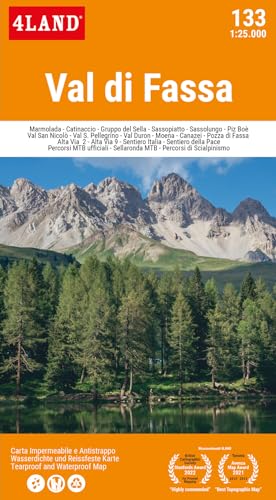 Val Di Fassa. 1:25.000