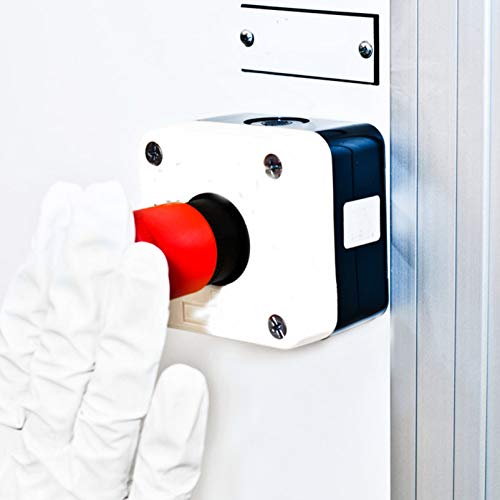 ULTECHNOVO 3Pcs Botão Interruptor de Controle Da Estação Box 3 Buraco Botão Momentâneo À Prova D' Á