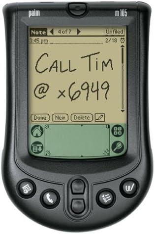 PalmOne m105 de mano