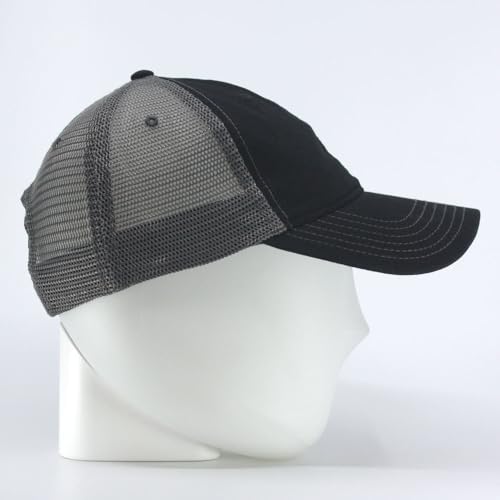 Image of The Vintage Year Washed Cotton Unstructured Soft Mesh Adjustable Trucker Baseball Cap
