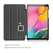 ProCase Slim Case for Galaxy Tab A 8-inch 2019 T290 T295, Light Cover Trifold Stand Hard Shell Folio Case for 8.0 inch Galaxy Tab A 2019 Without S Pen Model SM-T290 (Wi-Fi) SM-T295 (LTE) –Black