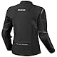 SHIMA RUSH Motorrad Jacke Damen mit Protektoren Mesh | AIRFORCE Rückenprotektor | Sommer Luftig Motorradjacke Wasserdicht Motorradkombi Motorradhose Touren (Schwarz, Frauen, Textilejacke, Größe M)