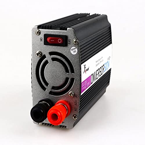 Inversor Tensão 500w 12v Para 220v Veicular Transformador Conversor Com Tomada Padrão