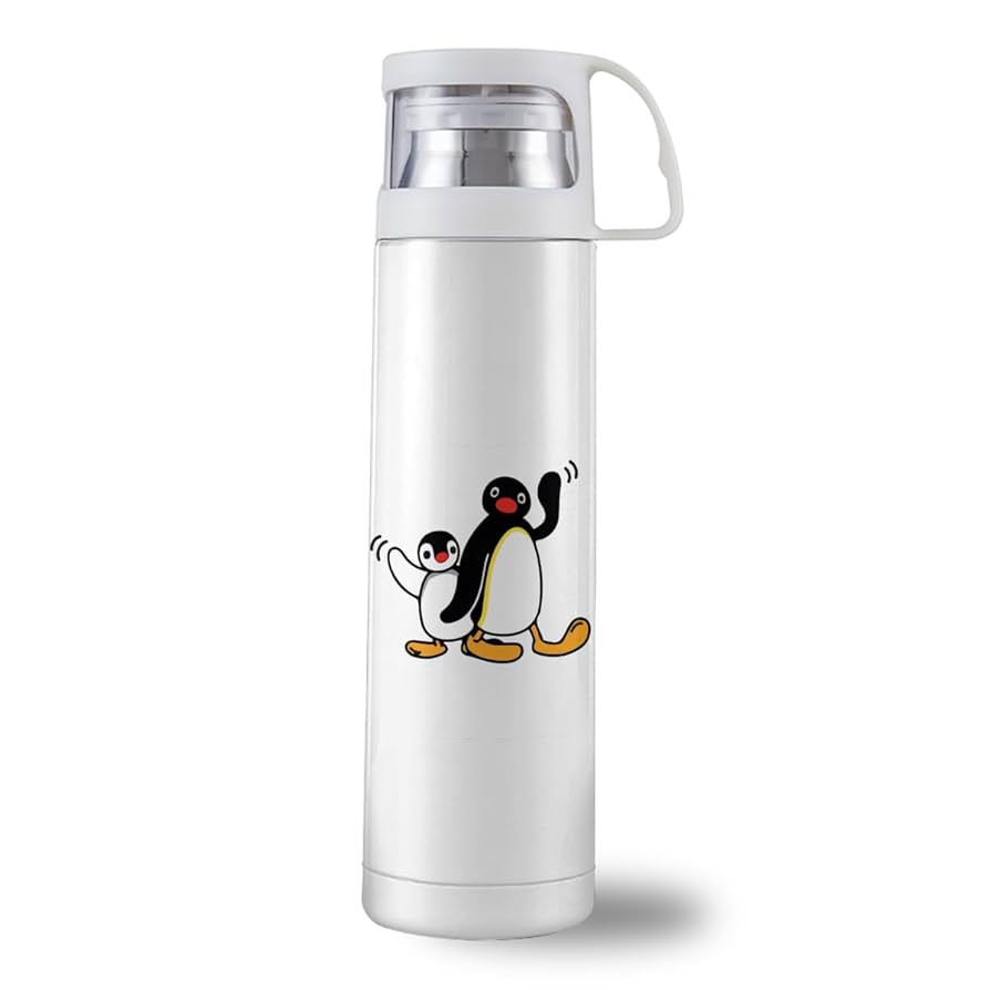 ピングー PINGU★象印★魔法瓶★マホービン★保温・保冷★お弁当箱★水色★レア ピングー PINGU☆象印☆魔法瓶☆マホービン☆保温・保冷☆お弁当