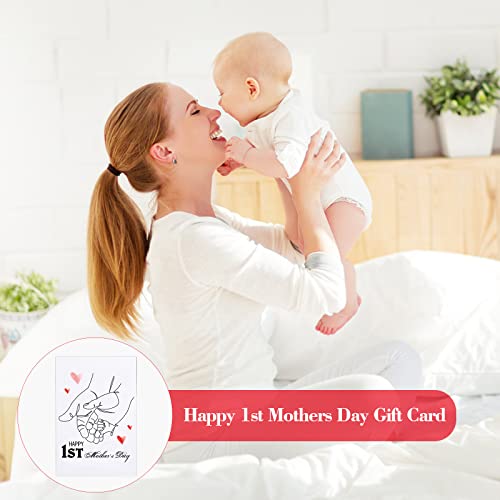 Petcee First Mothers Day Cards With Envelope Happy 1St Mothers Day Greeting Card From Baby For Mom To Be New Mom First Time Mom Mothers Day Gift Card For Wife From Husband #TOP3
