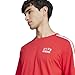 Adidas Men's Codes Collegiate Sportswear T-Shirt, Pure Ruby, Small