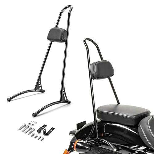 Mofun 24" Tall Passenger Sissy Bar Fit for Harley Dyna 2006-2017
