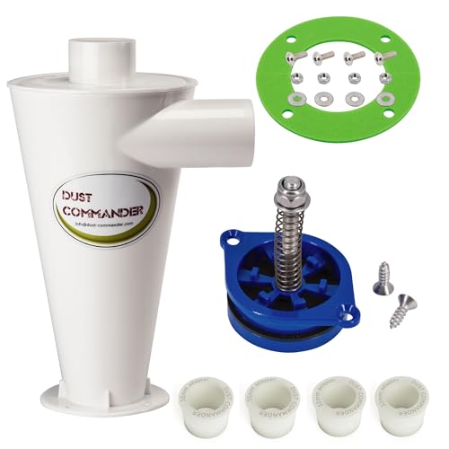 DUST COMMANDER CLC DIY BUNDLE - filtre cyclonique classique DUST COMMANDER CLC + soupape anti-écrasement DUST-SP