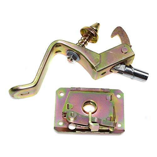 New 2Pcs Hood Lock Latch Kit For VW Beetle Super Beetle 1.6L 152823509B 111823507F