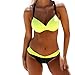 Produktbild GYUANLAI Damen Bikini Sommer Strand drucken Schlinge Zweiteiliger Badeanzug