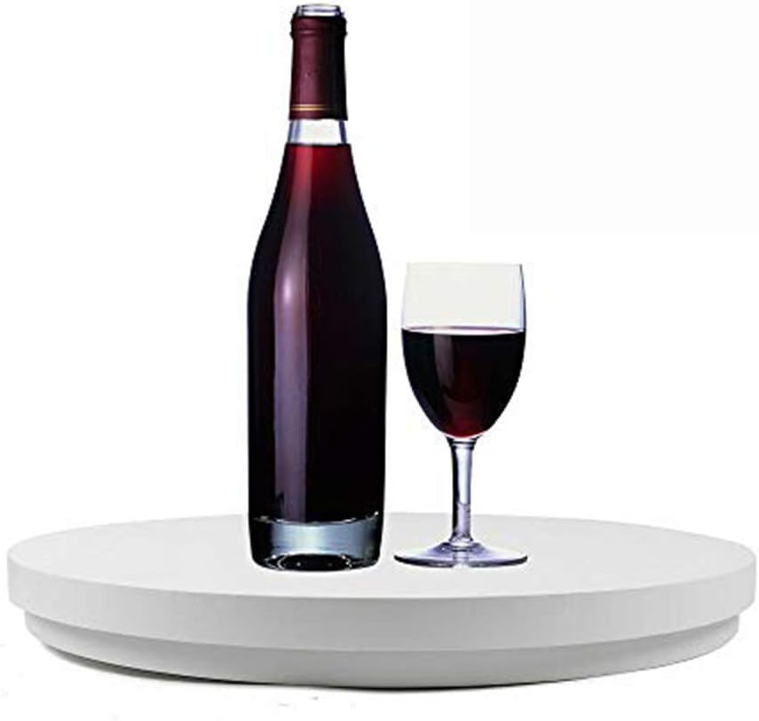 Gdrasuya 60CM 110V 360° Electric Photography Rotating Turntable Display Stand Adjustable Platform 60CM ABS Two-Way Rotation 3 Speed Remote Control USA Stock