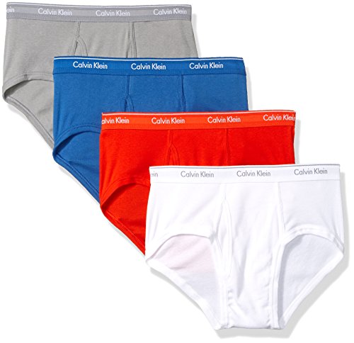 Image of Calvin Klein Men's 4-Pack Cotton Classic Basic Brief