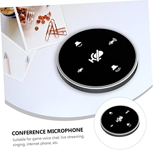 Microphone rond portable BESTonZON USB avec captation omnidirectionnelle - 6