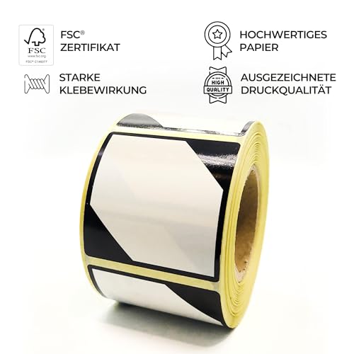 MD Labels Gefahrgutetiketten auf Rolle 50x50mm 500 Stück - LQ etiketten- Limited Quantity - ADR- Verpackungskennzeichen selbstklebend