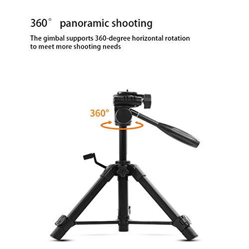 FEANG Multifunktions-Desktop-Stativ, leichte Flexible Reise-Handy-Kamera-Stativ-Stativ-Monopod mit Mobiltelefonclip und… – Bild 5