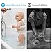 GrnPeak Baby Shower Stand, No-Drill Bath Support with Strong Suction Cups, Adjustable Foldable Baby Bath Helper for Toddler Standing Assist, Ideal Gift for Infants 6-36 Months