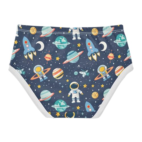 Space Rocket Planet Astronaut Toddler Girls's Underwear 2T 202b53482