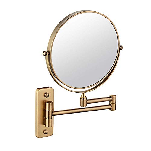Miroir de salle de bain extensible JCAKES pour rasage mural précis - 2
