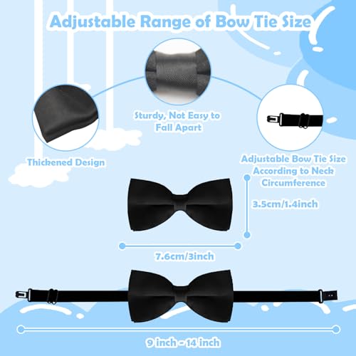 Bow Ties for Boys,Suspenders for Boys,Toddler Suspenders,Kids Bow Tie,Boys Suspenders and Bow Tie Set3