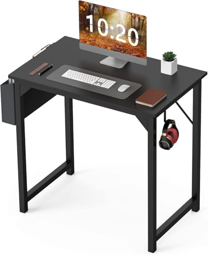Amazon.com: Elevon Small Computer Desk 32 Inch Home Office Work Study ...