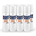 Aquaboon 5 Micron 20 x 4.5 Whole House Sediment Filter Cartridge 20 inch Water Filter Replacement Compatible with DGD-5005-20, FP25B, AP810-2, 8-Pack
