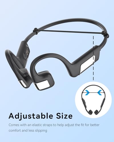 Image of MONODEAL Bone Conduction Headphones Swimming Headphones, IP68 Waterproof