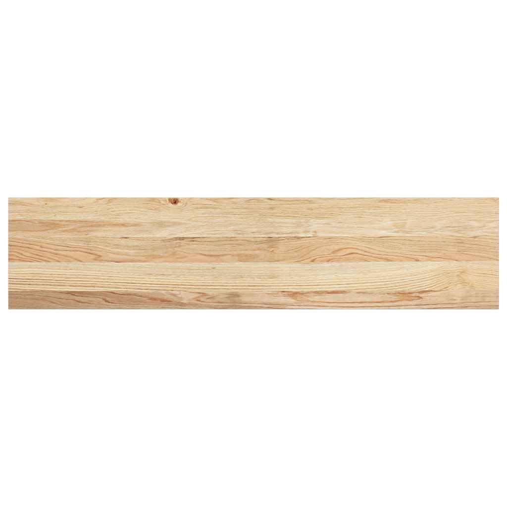 Set di 12 gradini per scale in legno massello di rovere non trattato, 110 x 30 x 2 cm, per interni, come tappetino di ricambio per cani, gatti e bambini