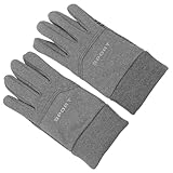 Milisten 1 Paar Herren Winterhandschuhe Fahrrad Vollfinger Winddicht Wasserabweisend Polyester Touchscreen Zwei Finger Outdoor Skifahren Wandern