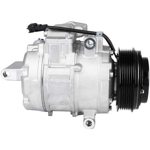 Image of ECCPP A /C Compressor with Clutch 2011-2019 Fit for Ford Explorer 3.5L 2013-2015 Fit for Ford Police Interceptor Utility 3.7L AC Compressor