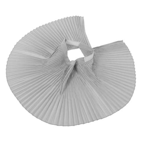 SAFIGLE Waterproof Hairdressing Cape with Hook and Loop Fastener, Adjustable Grey Salon Barber Cape for Haircuts, Coloring, Shampooing, and Makeup Styling in Beauty Salons