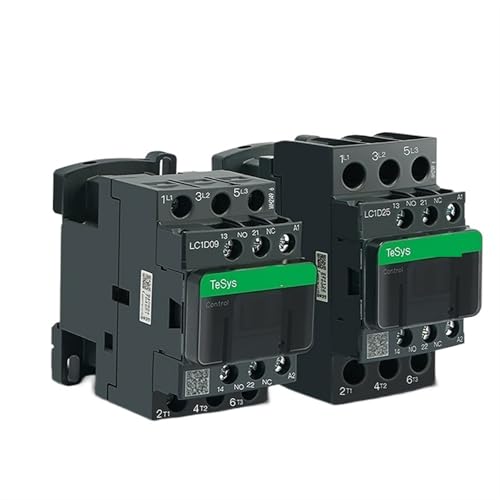 Contacteur CA lc1d32 3 pôles 50/60Hz avec contacts auxiliaires 1NO 1NF intégrés