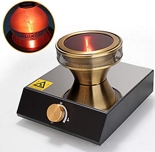 YUCHENGTECH Halogen Beam Heater Burner Syphon Coffee Heater Coffee Heating Stove for Syphon Coffee Maker (220V)