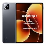 XIAOMI Pad 8 - Tablet de 11.2" 3.2K (Snapdragon 8s Gen 4, 8GB de RAM, 128GB de ROM, WiFi 7, 1 año de garantía Extra, batería de 9200 mAh, Cargador no Incluido), Gris (Versión ES)