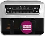 Cuisinart XXL10.4L Air Fryer with 2 x 5.2L Drawers |PFAS Free|Chemical-free cooking | Air Fry, Roast, Grill, Bake, Dehydrate, Max Crisp, Keep Warm | Dual Zones - cook 8+ portions|Dishwasher Safe