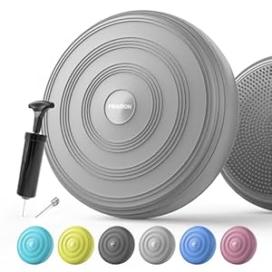 PROIRON Ballsitzkissen Balance Pad 34cm Grau