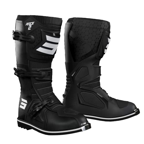 SHOT, Paire de bottes moto cross RACE 2 black, 48