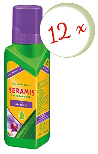 Oleanderhof® Value Set: 12 x SERAMIS® Vital Food for Orchids, 200 ml + Free Oleanderhof Flyer