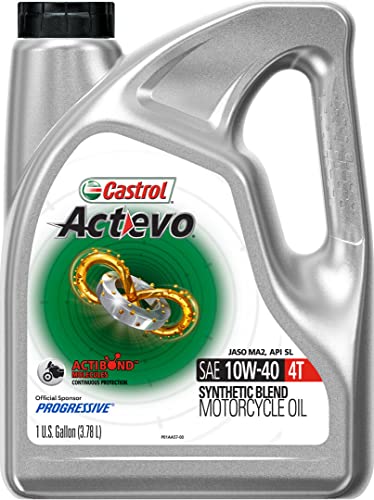 Castrol 03130 Actevo X-Tra 4T Synthetic Blend 10W40 1gal miniatura 1