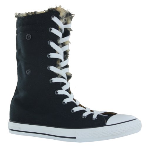 Converse Chuck Taylor All Star obuwie sportowe kolana wysokie – czarny - czarny -