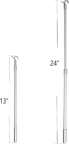 Miniatura 3 de Draw Rod for Cordless Roller Shade Blinds Adjustable Push-Pull Rod, Easy to Pull The window Shades Up and Down (13"-24")