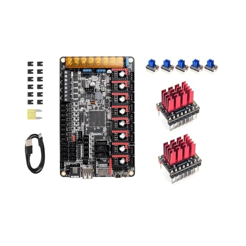 TMC2209 TMC5160�h���C�o�[�𓋍ڂ���BIGTREETECH Octopus Pro BTT PI 3D�v�����^�[�}�U�[�{�[�h�ƌ݊������� - Ender 3 Voron 2.4 Klipper�t�@�[���E�F�A�p�̍�����������{�[�h(Pro 44