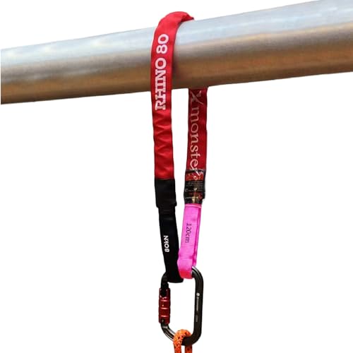 Strop synthétique Xmonster Rhino 80 en UHMWPE tressé de haute résistance pour treuil