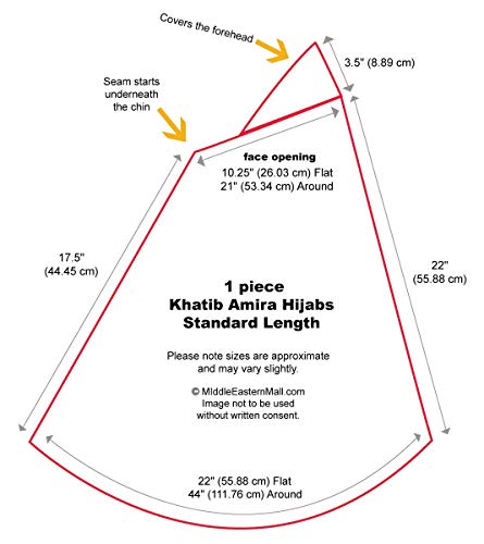 One Piece Cotton Hijab Women's Amira Headscarf Easy Instant Islamic Hair Cover2