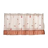 Pantalla decorativa para puerta de armario, diseño de fresas, tela de...