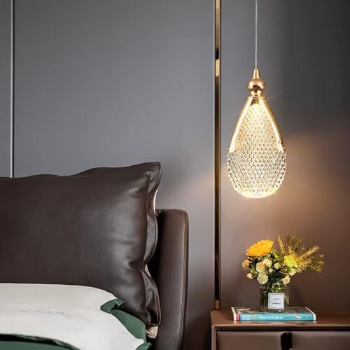 Lustre nordique luxe et élégant à longue ligne pour mur de fond salon