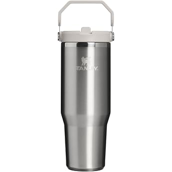 Stanley 1913 Ice Flow Flip Straw 2.0 Vacuum Insulated Tumbler Stainless Ash 30 oz / 0.89 L